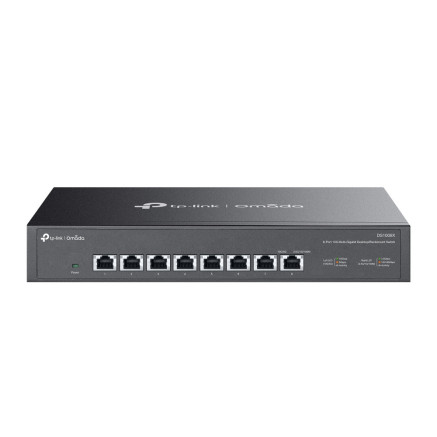 TP-Link Omada DS1008X commutateur réseau Non-géré 10G Ethernet (100 1000 10000) 1U Noir