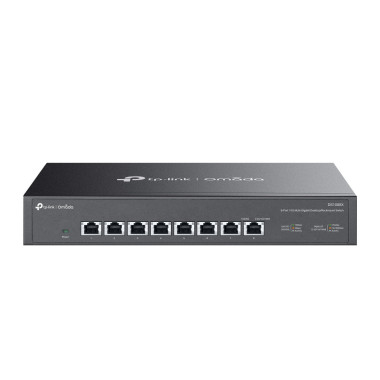 TP-Link Omada DS1008X commutateur réseau Non-géré 10G Ethernet (100 1000 10000) 1U Noir