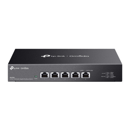 TP-Link Omada DS105X commutateur réseau Non-géré 10G Ethernet (100 1000 10000) Noir