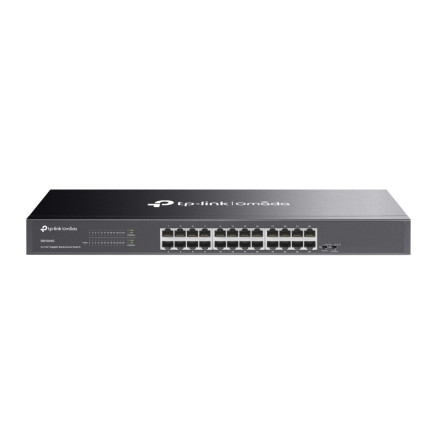 TP-Link Omada DS1024G commutateur réseau Non-géré Gigabit Ethernet (10 100 1000) 1U Noir