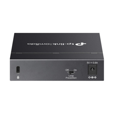 TP-Link Omada DS105G commutateur réseau Non-géré Gigabit Ethernet (10 100 1000) Noir
