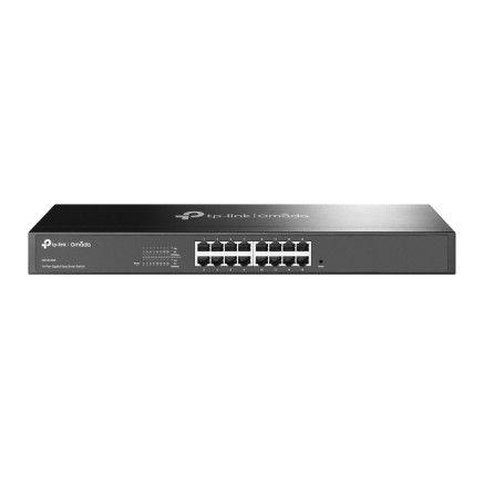 TP-Link Omada DS1016GE commutateur réseau Non-géré L2 Gigabit Ethernet (10 100 1000) 1U Noir