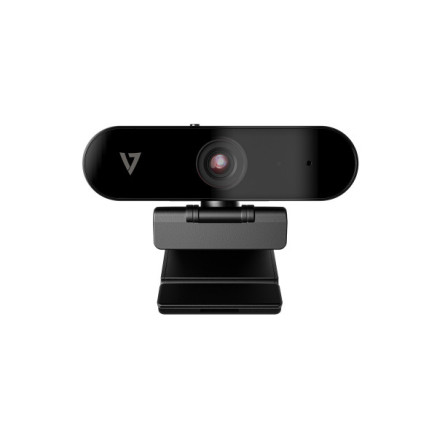 V7 UHD Webcam - 90 ips - Noir - USB 3.0 - Vidéo 3 840 x 2 160 - Mise au point automatique - Attache, support de trépied - Zoom