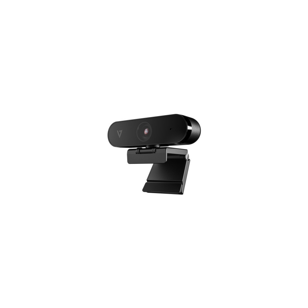 V7 UHD Webcam - 90 ips - Noir - USB 3.0 - Vidéo 3 840 x 2 160 - Mise au point automatique - Attache, support de trépied - Zoom