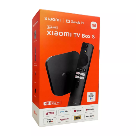 XIA00046311 XIAOMI MI TV BOX S 2nd Gen 4K 8Go Android TV