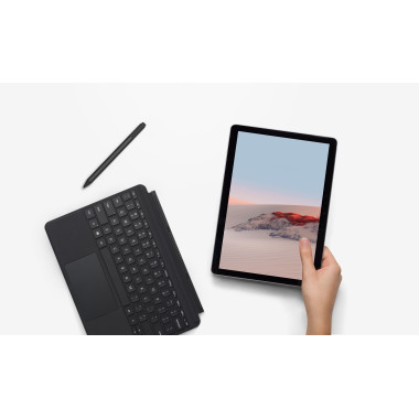 Microsoft Surface Go Type Cover AZERTY Belge, Français Microsoft Cover port Noir