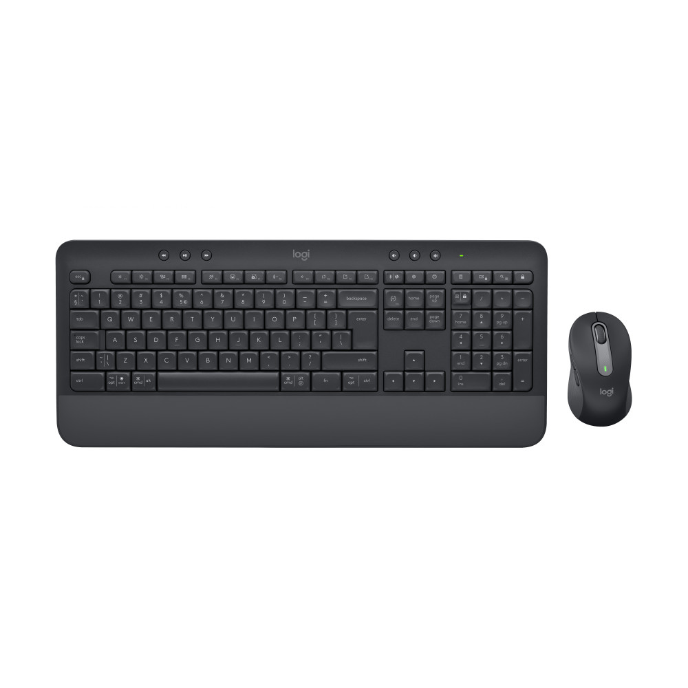Logitech Signature MK650 Combo For Business clavier Souris incluse Bureau Bluetooth QWERTY Danois, Finlandais, Norvégien, Logitech Signature MK650 Combo For Business clavier Souris incluse Bureau Bluetooth QWERTY Danois, Finlandais, Norvégien,