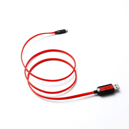 WE WEGUSBCUSBM100 câble USB 1 m USB A USB C Rouge, Noir