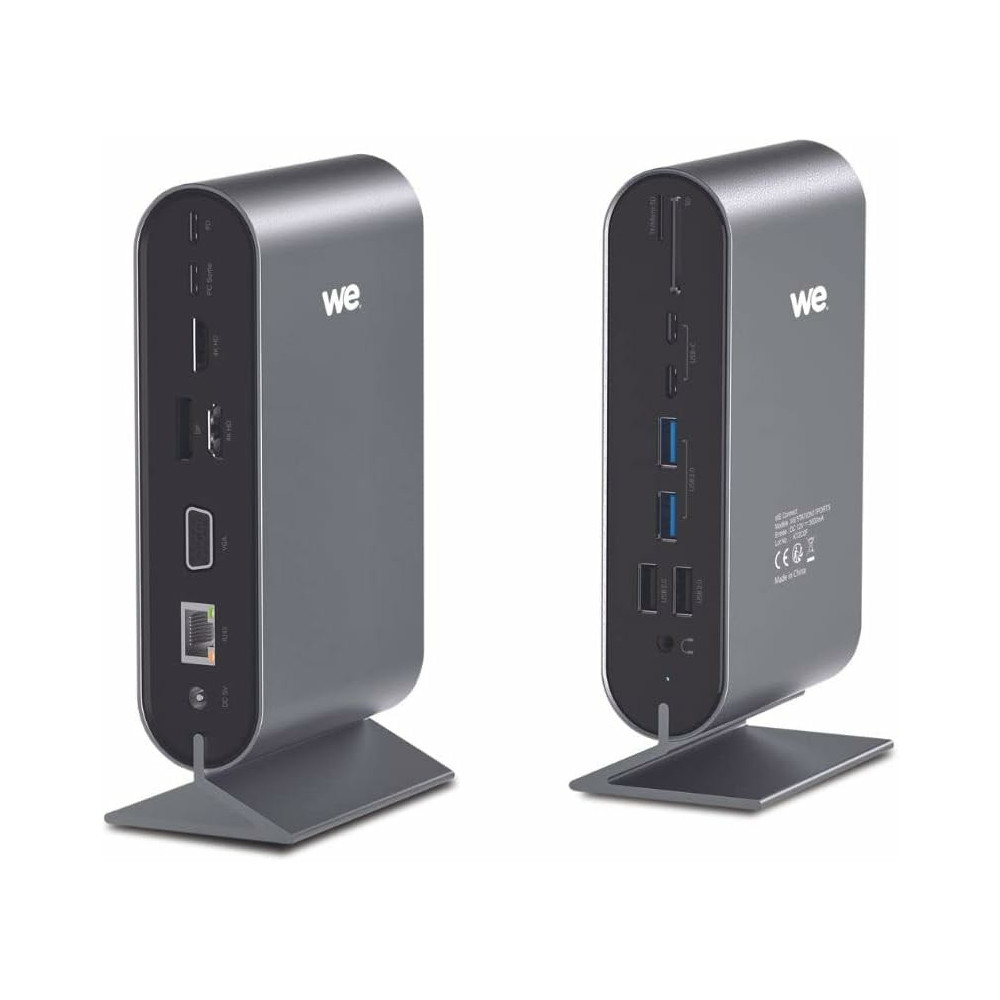 WE WESTATION17PORTS station d'accueil Tablette Smartphone ordinateur portable Gris WE WESTATION17PORTS station d'accueil Tablette Smartphone ordinateur portable Gris