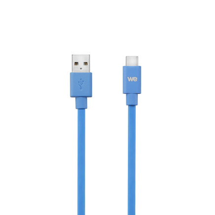 WE WEUSBCUSBPLAT100B31 câble USB USB 3.2 Gen 2 (3.1 Gen 2) 1 m USB C USB A Bleu