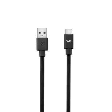 WE WEUSBCUSBPLAT100N31 câble USB USB 3.2 Gen 2 (3.1 Gen 2) 1 m USB C USB A Noir