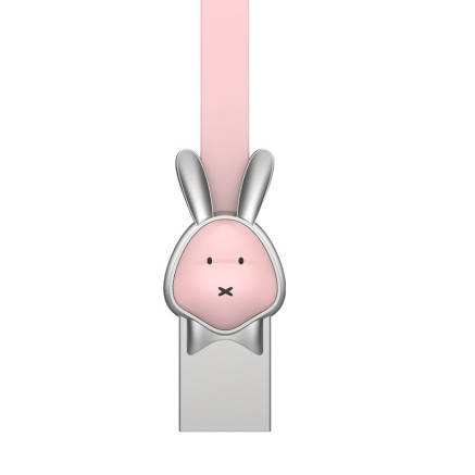 WE WEUSBMICROLAP100RO câble USB 1 m USB A Micro-USB A Rose