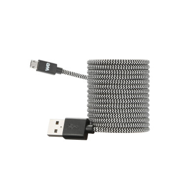 WE WEUSBMICRONYREV200N câble USB 2 m USB A Micro-USB A Noir, Blanc
