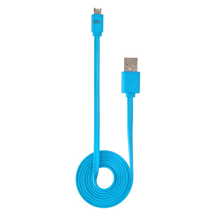 WE WEUSBMICROPLREV100B câble USB USB 2.0 1 m USB A Micro-USB B Bleu