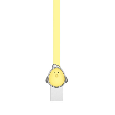 WE WEUSBMICROPOU100J câble USB 1 m USB A Micro-USB A Jaune