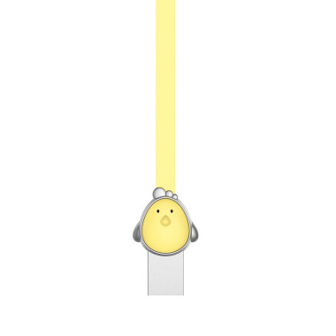 WE WEUSBMICROPOU100J câble USB 1 m USB A Micro-USB A Jaune