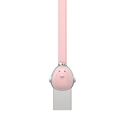 WE WEUSBMICROPOU100RO câble USB 1 m USB A Micro-USB A Rose