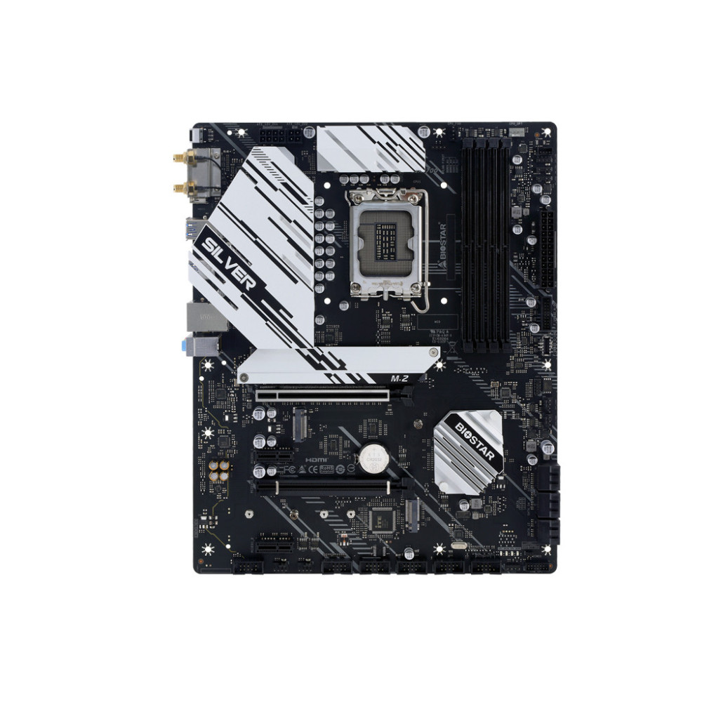 Biostar Z790A-SILVER carte mère Intel Z790 LGA 1700 ATX Biostar Z790A-SILVER carte mère Intel Z790 LGA 1700 ATX