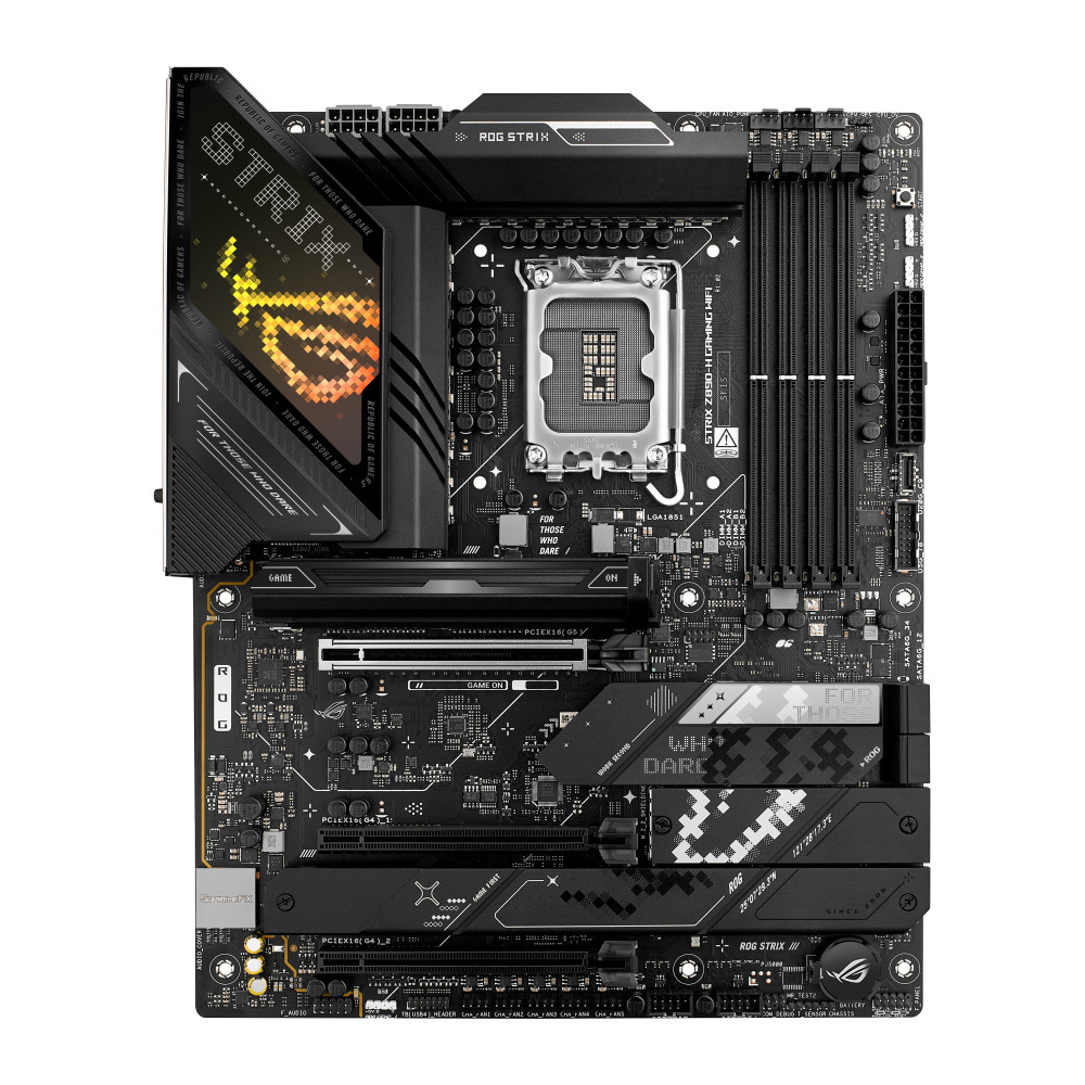 ASUS ROG STRIX Z890-H GAMING WIFI Intel Z890 LGA 1851 (Socket V1) ATX ASUS ROG STRIX Z890-H GAMING WIFI Intel Z890 LGA 1851 (Socket V1) ATX