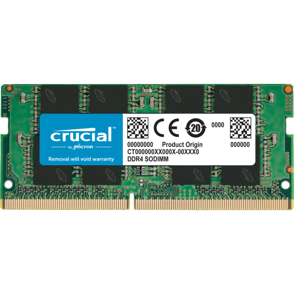 Crucial CT16G4SFRA32AT module de mémoire 16 Go 1 x 16 Go DDR4 3200 MHz Crucial CT16G4SFRA32AT module de mémoire 16 Go 1 x 16 Go DDR4 3200 MHz
