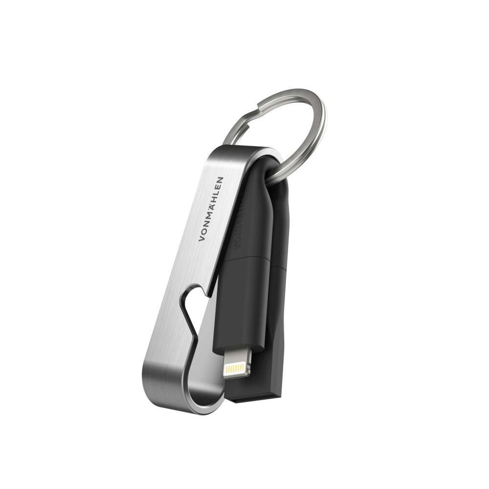 Vonmählen High Six USB C Noir, Acier inoxydable Vonmählen High Six USB C Noir, Acier inoxydable