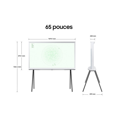 Samsung The Serif Blanc QLED 65'' 2024