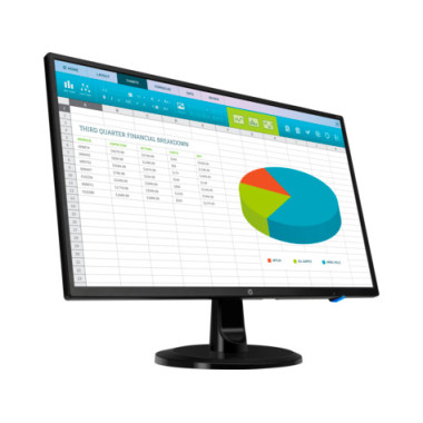 HP N246v écran plat de PC 60,5 cm (23.8") 1920 x 1080 pixels Full HD LED Noir