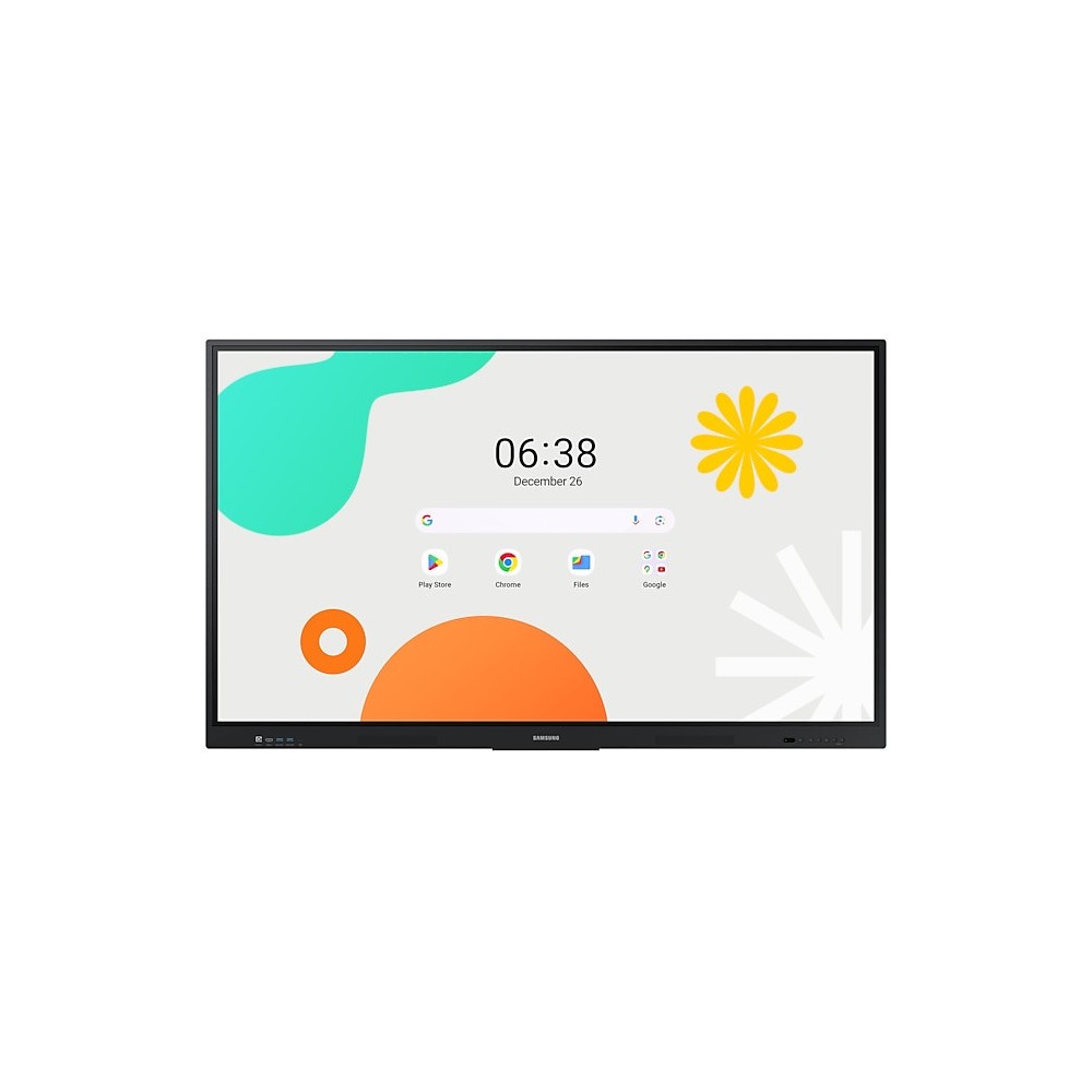 Samsung LH86WAFWLGCXEN tableau blanc interactif 2,18 m (86") 3840 x 2160 pixels Écran tactile Noir Samsung LH86WAFWLGCXEN tableau blanc interactif 2,18 m (86") 3840 x 2160 pixels Écran tactile Noir