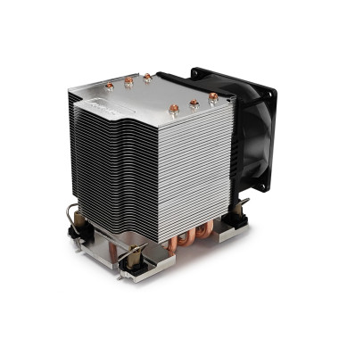 Dynatron N6 système de refroidissement d’ordinateur Processeur Refroidisseur d'air 8 cm Aluminium, Noir, Cuivre 1 pièce(s)