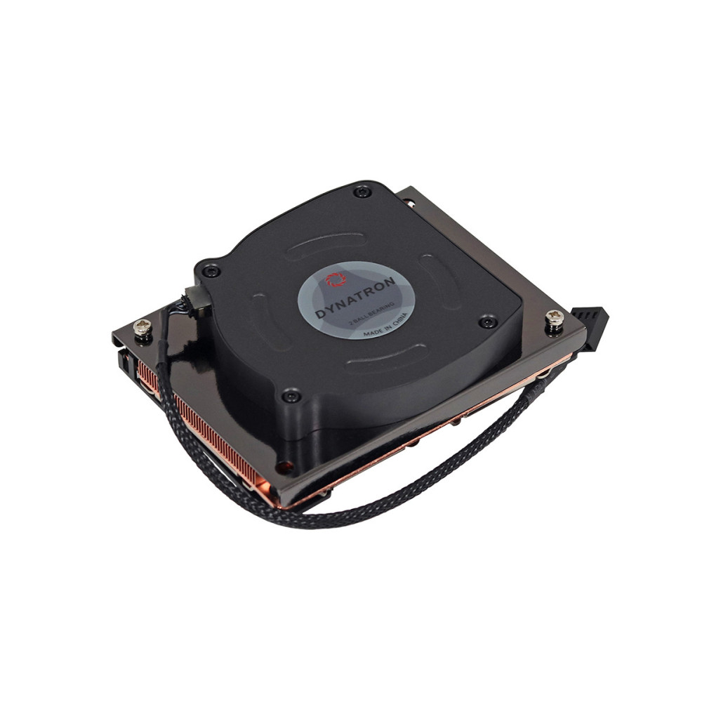 Dynatron N12 système de refroidissement d’ordinateur Processeur Refroidisseur d'air 8 cm Noir 1 pièce(s) Dynatron N12 système de refroidissement d’ordinateur Processeur Refroidisseur d'air 8 cm Noir 1 pièce(s)