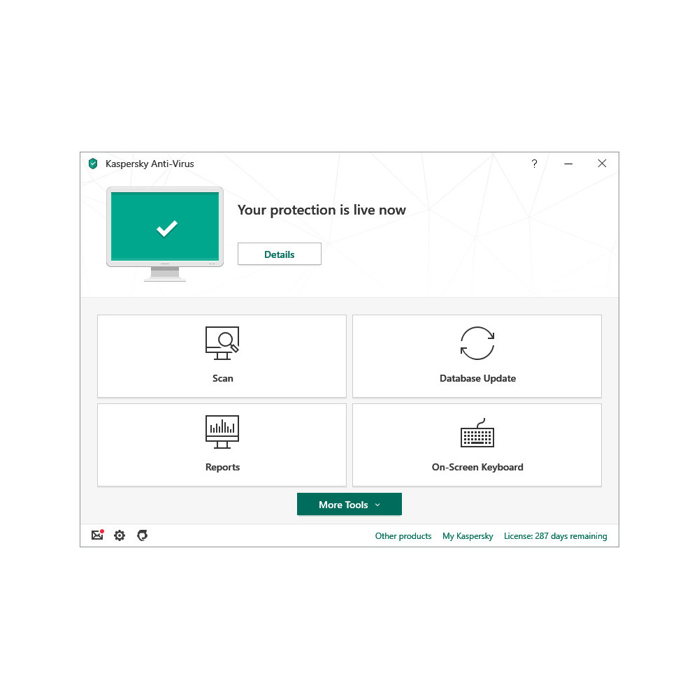 Kaspersky Anti-Virus 2020 Sécurité antivirus Base 1 licence(s)