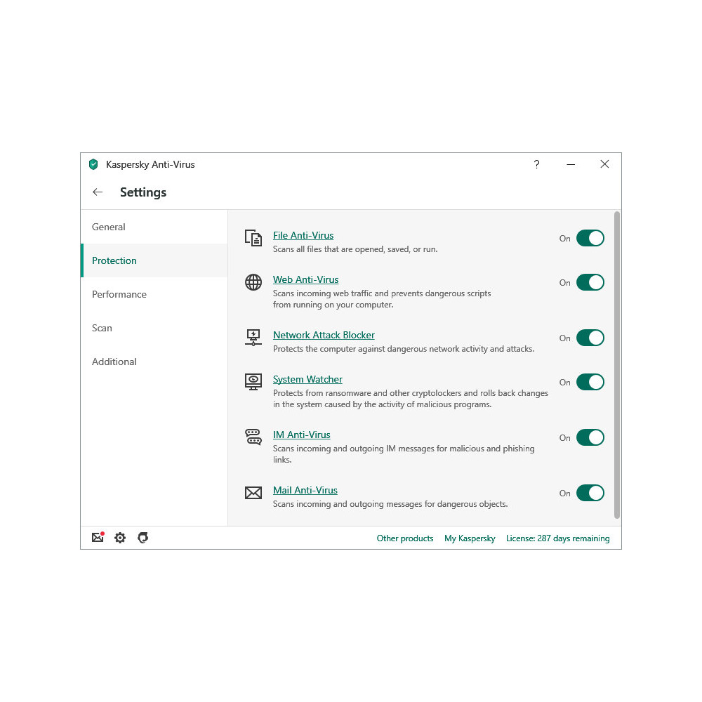 Kaspersky Anti-Virus 2020 Sécurité antivirus Base 1 licence(s)