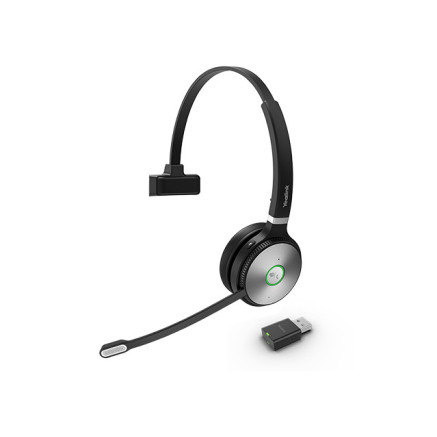 Yealink WH62 Portable Casque Sans fil Arceau Appels Musique Noir, Gris