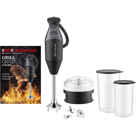 ESGE M 200 BBQ 10 L Mélangeur par immersion 200 W Noir, Chrome