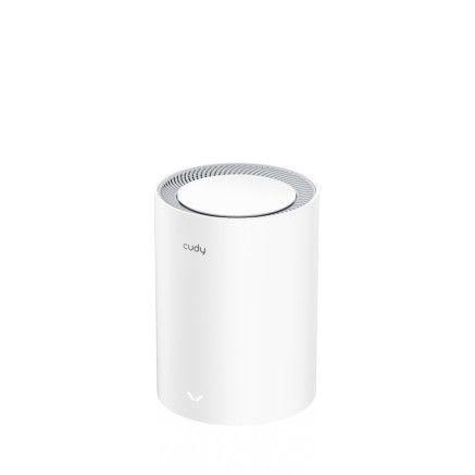 Cudy M1800 1-Pack Bi-bande (2,4 GHz   5 GHz) Wi-Fi 6 (802.11ax) Blanc Interne