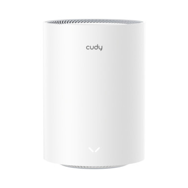 Cudy M1800 1-Pack Bi-bande (2,4 GHz   5 GHz) Wi-Fi 6 (802.11ax) Blanc Interne