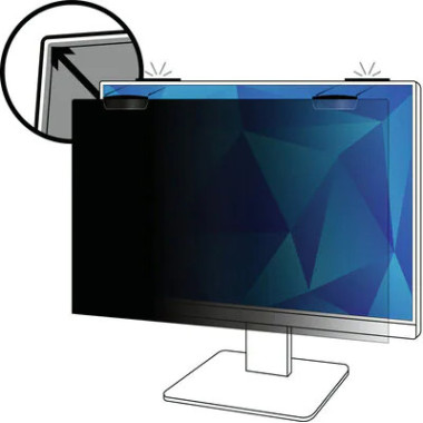 3M Filtre de confidentialité pour moniteur bord-à-bord 24 po, 16 10, PF240W1EM