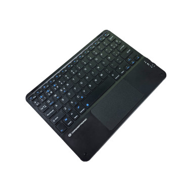 Conceptronic TOBIN01BES clavier Universel Bluetooth QWERTY Espagnole Noir