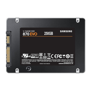 Samsung 870 EVO 250 Go 2.5" Série ATA III V-NAND MLC