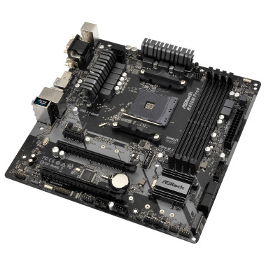 Asrock B450M Pro4 AMD B450 Emplacement AM4 micro ATX