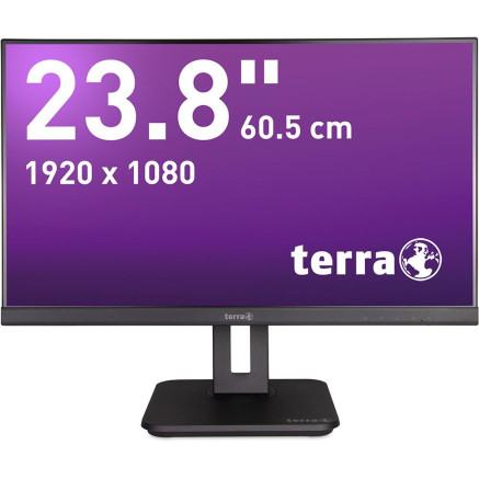 TERRA 3030238 LED display 60,5 cm (23.8") 1920 x 1080 pixels Full HD Noir