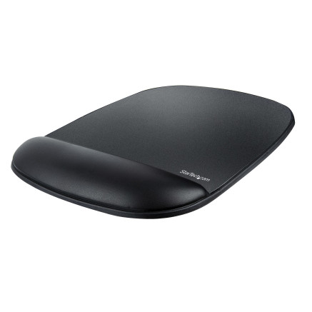 StarTech.com Tapis de Souris avec Repose-Poignets - Repose Poignet Ergonomique de 17x18x2cm - Tapis de Souris pour
