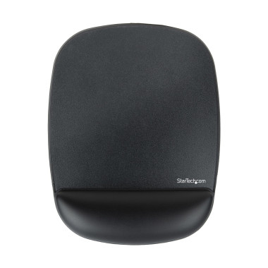 StarTech.com Tapis de Souris avec Repose-Poignets - Repose Poignet Ergonomique de 17x18x2cm - Tapis de Souris pour