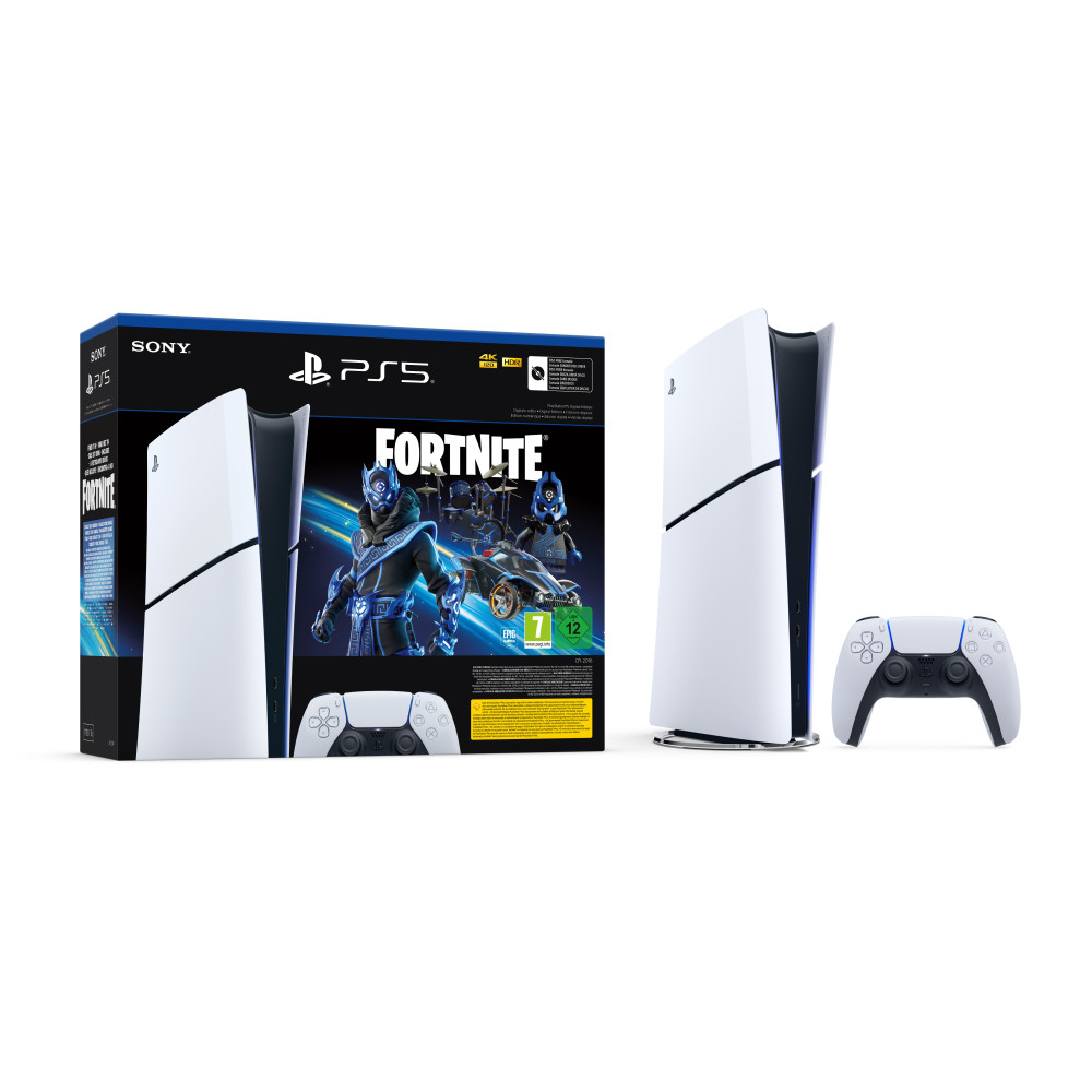 Sony Playstation 5 Digital Edition Fortnite 1 To Wifi Noir, Blanc Sony Playstation 5 Digital Edition Fortnite 1 To Wifi Noir, Blanc