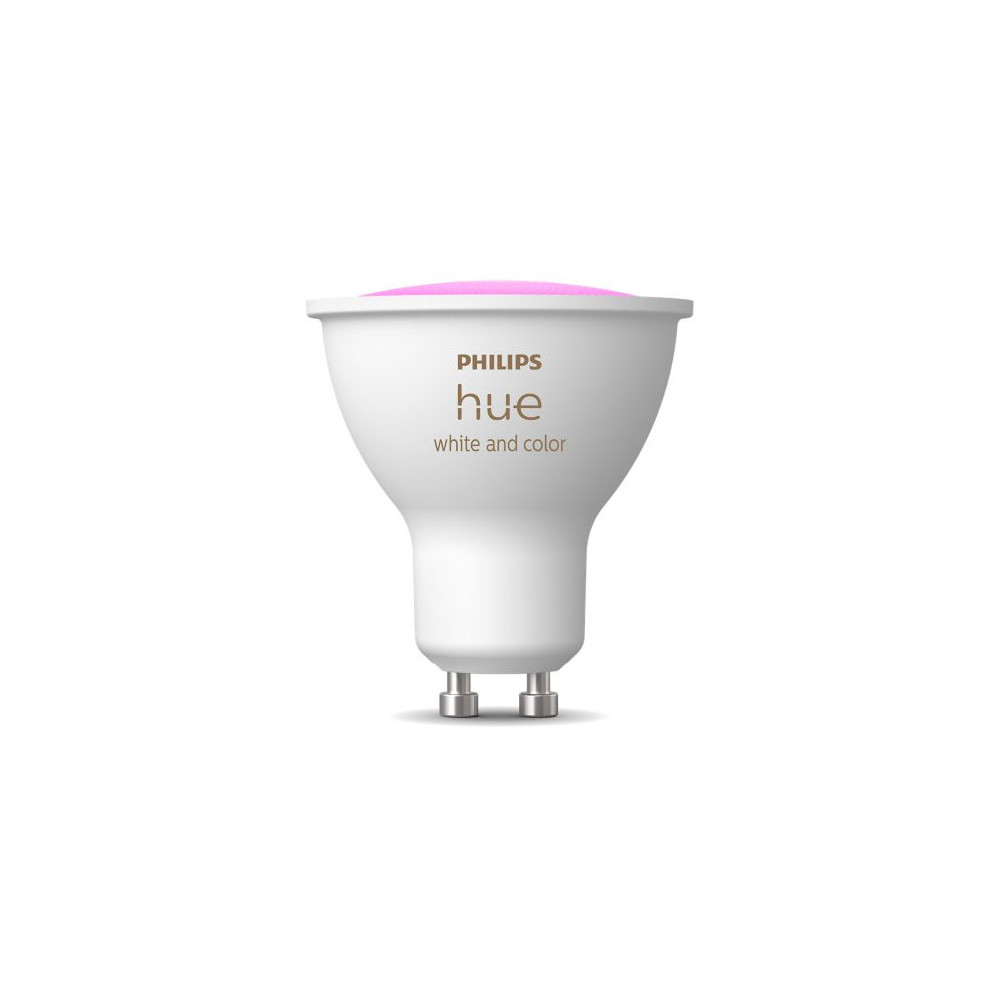 Philips Hue White and Color ambiance GU10 Spot d'éclairage intelligent 4,2 W Philips Hue White and Color ambiance GU10 Spot d'éclairage intelligent 4,2 W