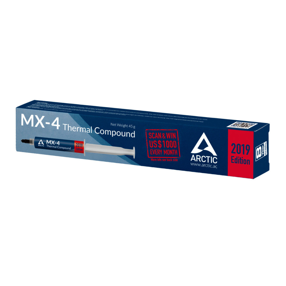 ARCTIC MX-4 combiné de dissipateurs thermiques Pâte thermique 8,5 W m·K 45 g