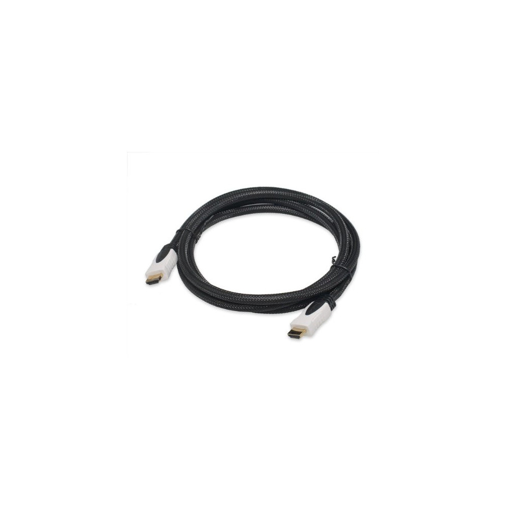 Connectland CL-CAB31004 câble HDMI 1,8 m HDMI Type A (Standard) Noir, Blanc