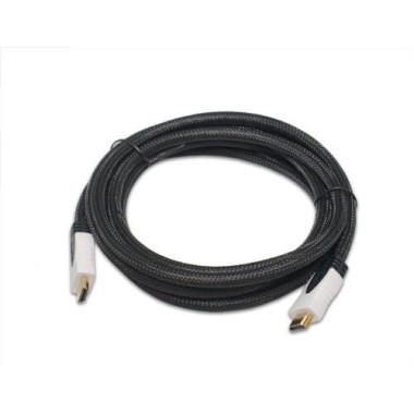 Connectland CL-CAB31005 câble HDMI 3 m HDMI Type A (Standard) Noir, Blanc