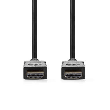 Nedis CVGL34002BK100 câble HDMI 10 m HDMI Type A (Standard) Noir