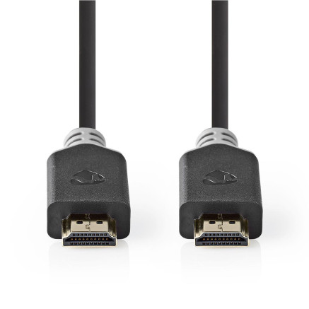 Nedis CVBP34050AT10 câble HDMI 1 m HDMI Type A (Standard) Anthracite